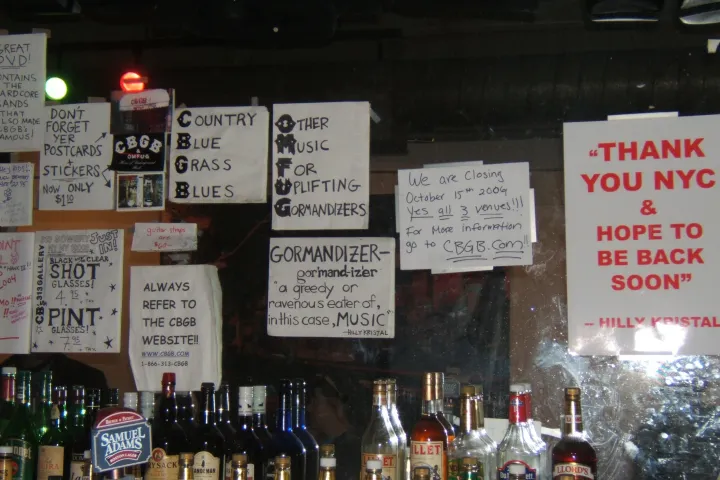 Prices CBGB 2006