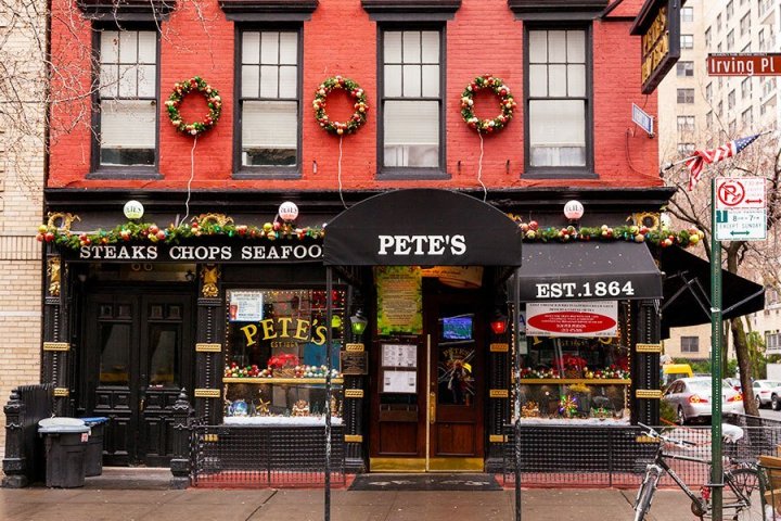 a store front at day