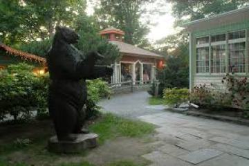a person standing in front of a house
